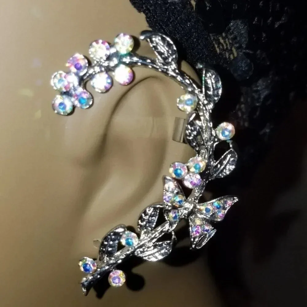 Rhinestone Ear Cuffs 3pc Set